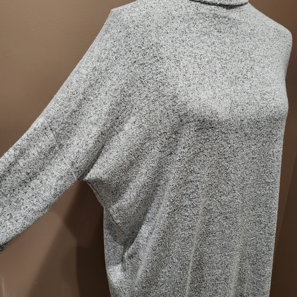 Lou & Grey mock neck cocoon sweater dress Sz S *3/$30 Sale* - Picture 3 of 4